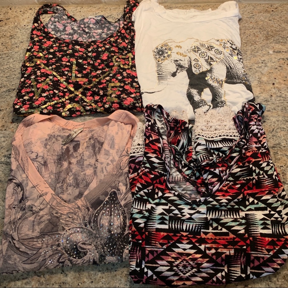 Group of Four Shirts